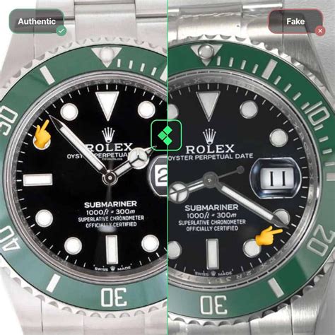 rolex submariner vs fake|rolex submariner authentication.